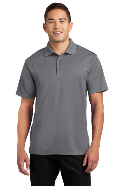 Men's Micropique Sport-Wick Polo - Gray Concrete