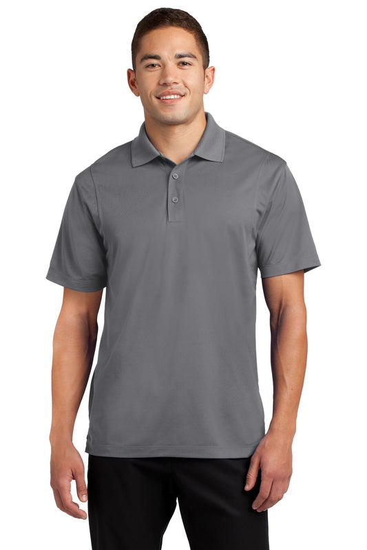 Men's Micropique Sport-Wick Polo - Gray Concrete