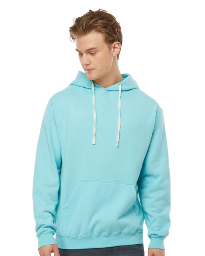 Unisex Fleece Pullover Hoodie - Purist Blue