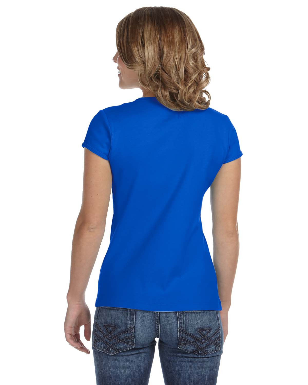 Women's Baby Rib Short-Sleeve T-Shirt - True Royal