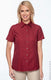 Harriton M560W - Women's Barbados Textured Camp Shirt - Parrot Red