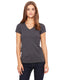 Bella + Canvas B6005 - Women's Jersey Short-Sleeve V-Neck T-Shirt - Heather Dark Gray