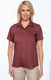 Harriton M570W - Women's Bahama Cord Camp Shirt - Tile Red
