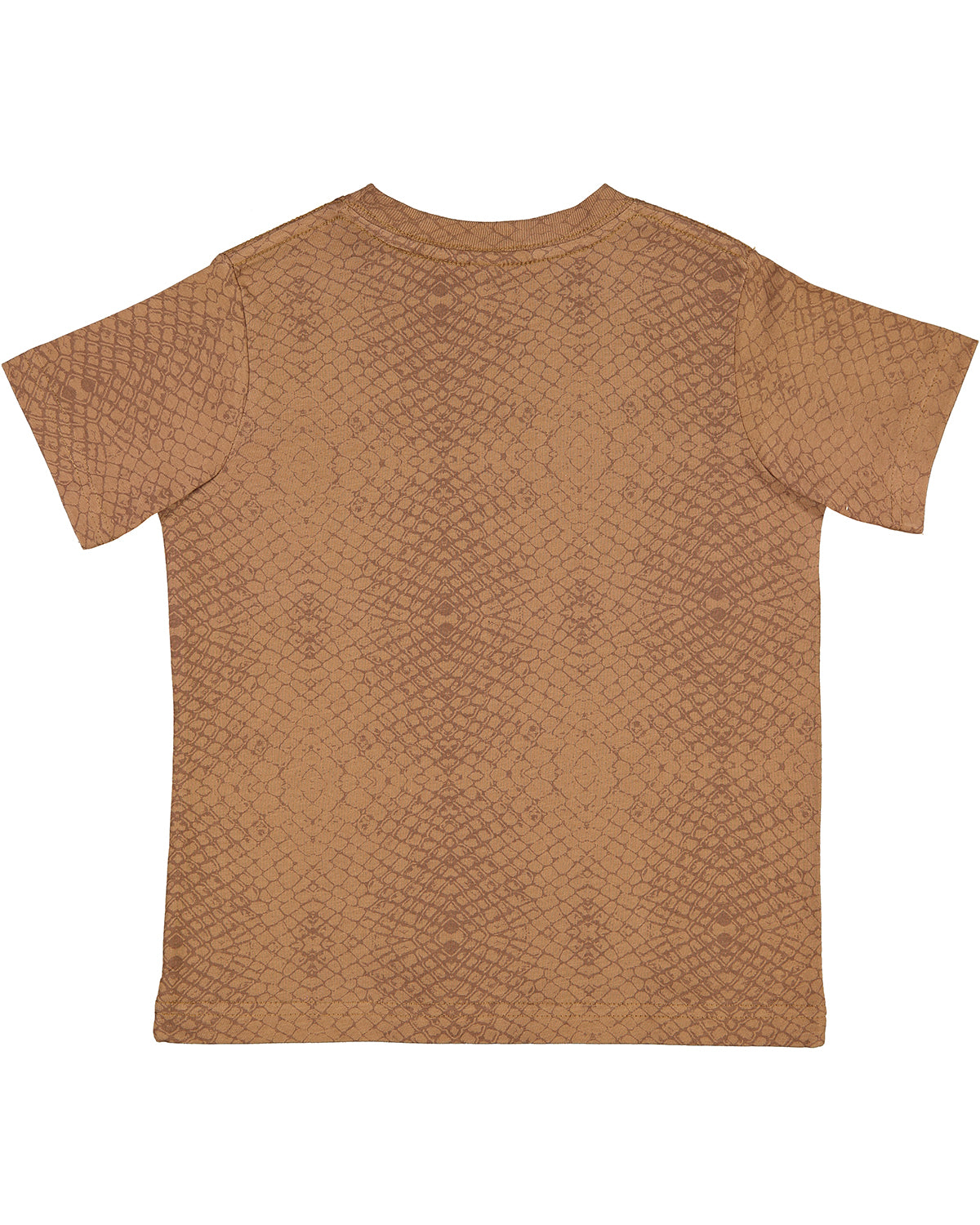 Toddler Fine Jersey T-Shirt - Brown Reptile