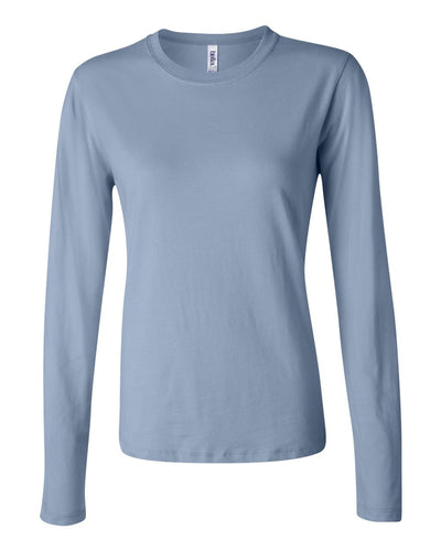 Women's Jersey Long-Sleeve T-Shirt - Baby Blue