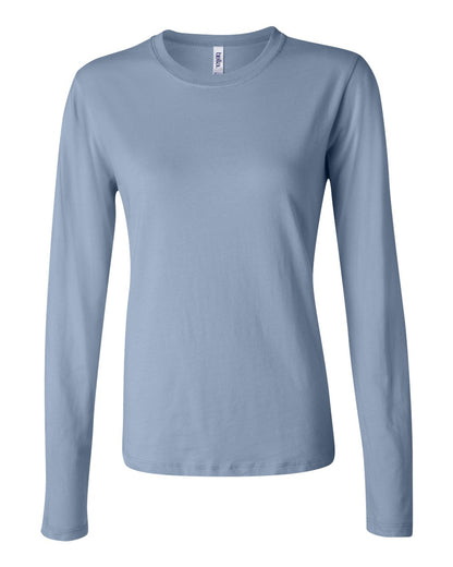 Women's Jersey Long-Sleeve T-Shirt - Baby Blue