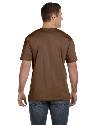Unisex Fine Jersey T-Shirt - Brown