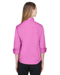 Women's Perfect Fit™ 3/4-Sleeve Stretch Poplin Blouse - Charity Pink