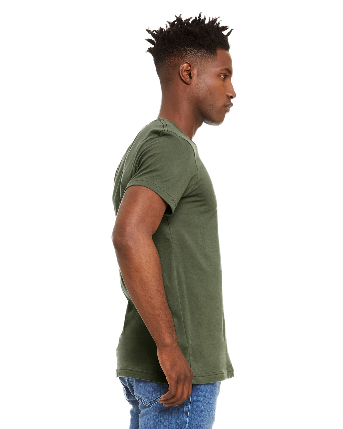 Unisex Made In The USA Jersey T-Shirt - Military Green