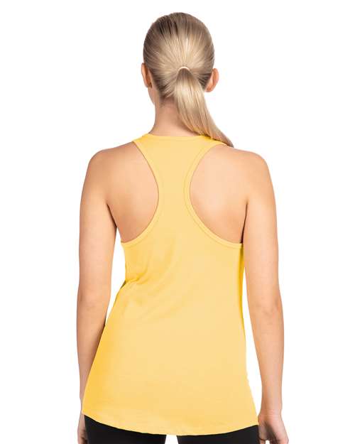 Next Level 1533 Banana Cream — on model back