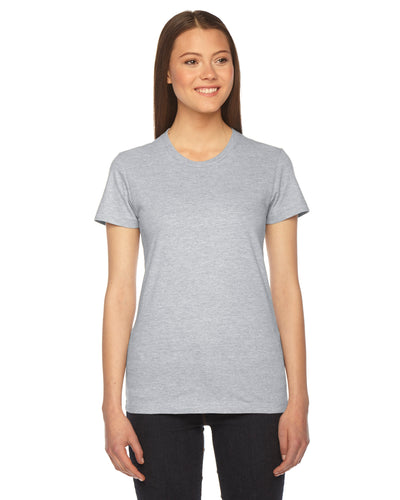 Women's Fine Jersey Short-Sleeve T-Shirt - Heather Gray