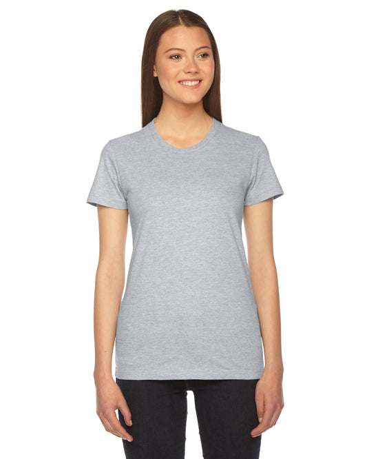 Women's Fine Jersey Short-Sleeve T-Shirt - Heather Gray