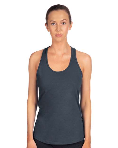Next Level 1533 Indigo — on model front