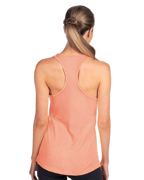 Next Level 1533 Light Orange — on model back
