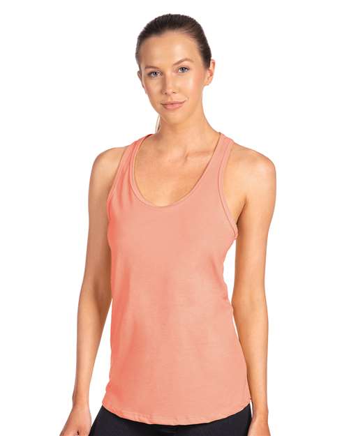 Next Level 1533 Light Orange — on model front