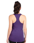 Next Level 1533 Purple Rush — on model back