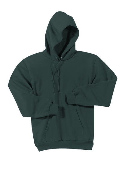 Unisex Essential Fleece Pullover Hoodie - Dark Green