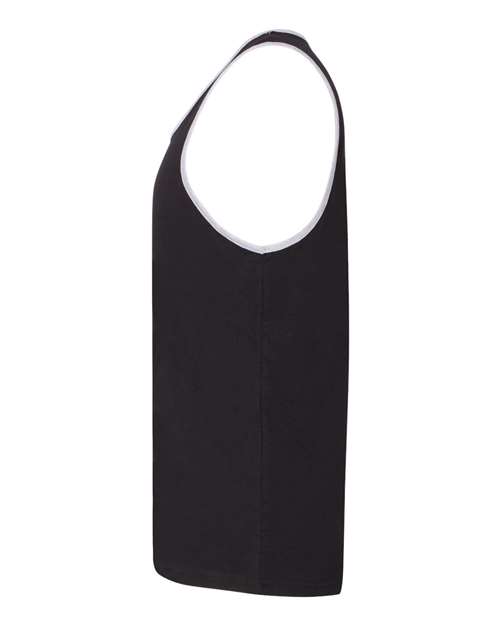 Next Level 3633 Black/ Heather Grey — direct side