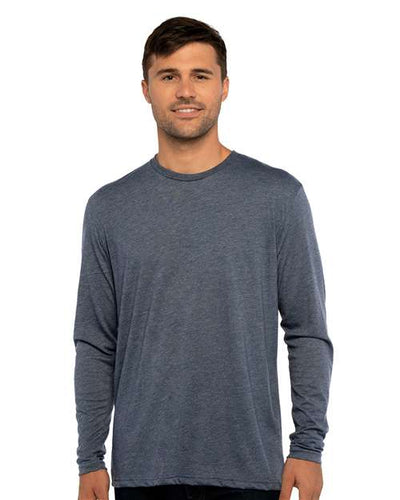 Next Level 6071 Indigo — on model front