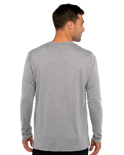 Next Level 6071 Premium Heather — on model back