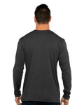 Next Level 6071 Vintage Black — on model back