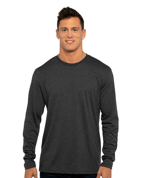 Next Level 6071 Vintage Black — on model front