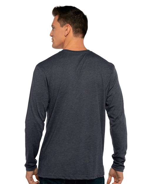 Next Level 6071 Vintage Navy — on model back