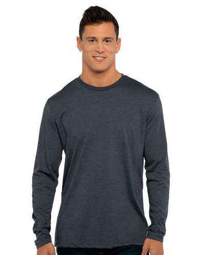 Next Level 6071 Vintage Navy — on model front