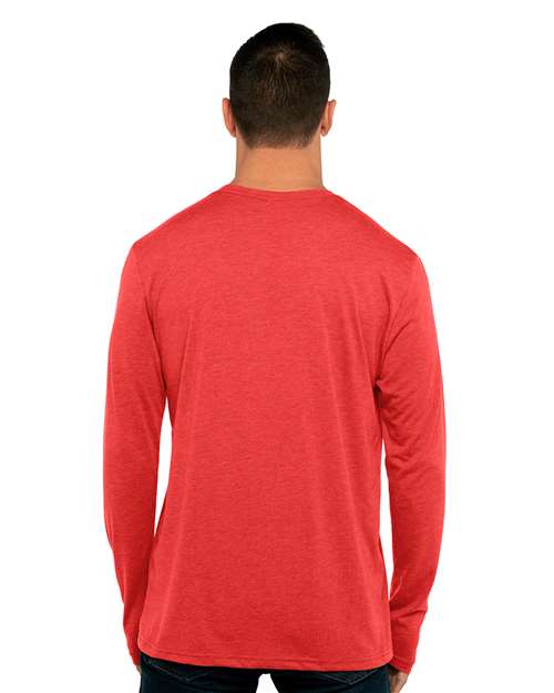 Next Level 6071 Vintage Red — on model back