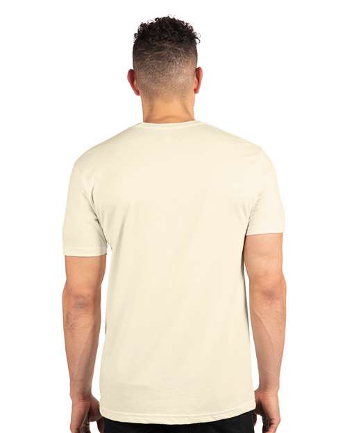 Next Level 6410 Natural — on model back