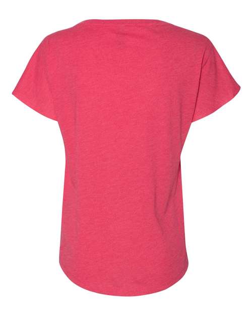 Next Level 6760 Vintage Shocking Pink — back
