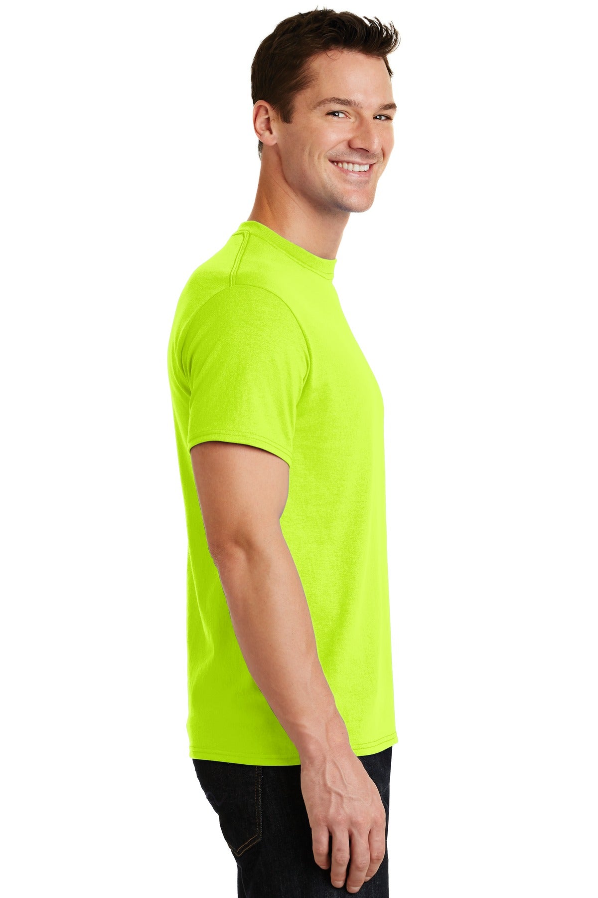 Unisex Core Blend Tee - Safety Green