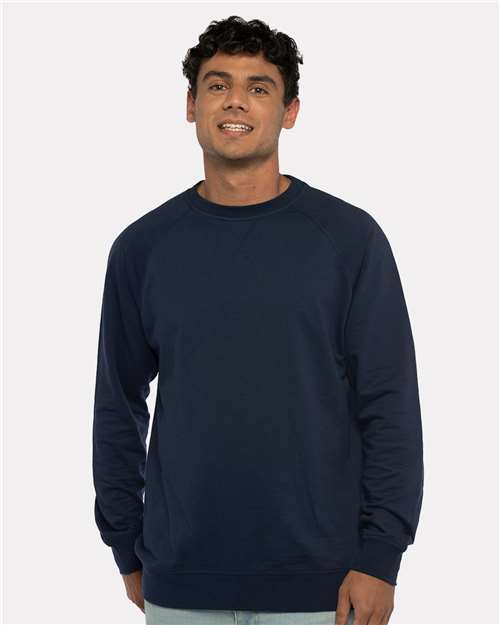 Next Level 9000 Midnight Navy — on model front