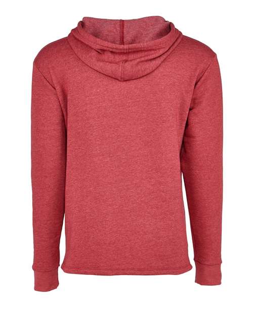 Next Level 9300 Heather Cardinal — back
