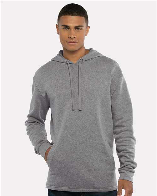 Next Level 9300 Heather Grey — on model front