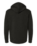 Next Level 9300 Heather Black — back
