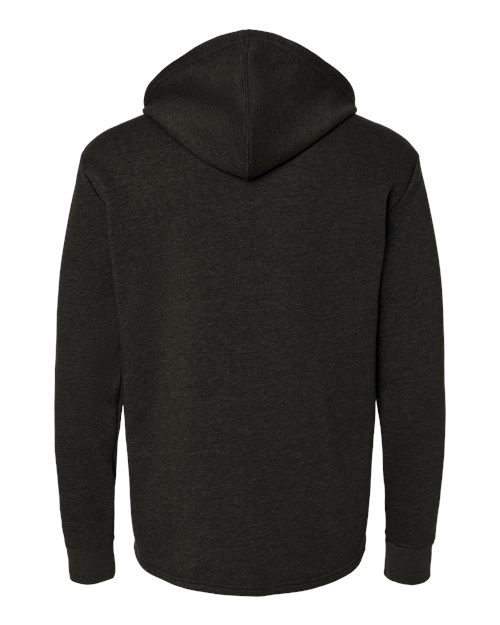 Next Level 9300 Heather Black — back