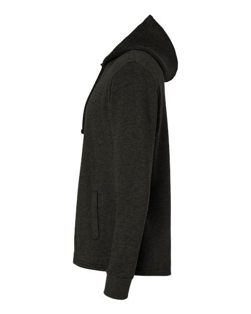 Next Level 9300 Heather Black — direct side
