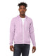 Bella + Canvas 3739 - Unisex Poly-Cotton Sponge Fleece Full-Zip Hoodie - Lilac