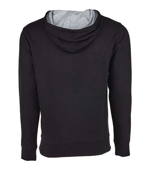 Next Level 9301 Black/ Heather Grey — back