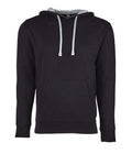 Next Level 9301 Black/ Heather Grey — front