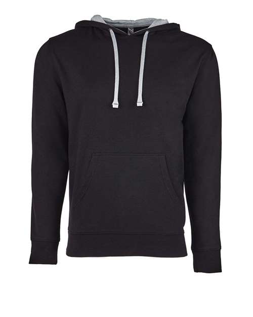 Next Level 9301 Black/ Heather Grey — front