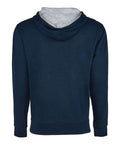 Next Level 9301 Midnight Navy/ Heather Grey — back