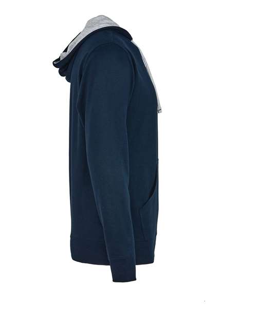 Next Level 9301 Midnight Navy/ Heather Grey — side