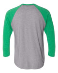 Next Level 6051 Envy Sleeves/ Premium Heather Body — back