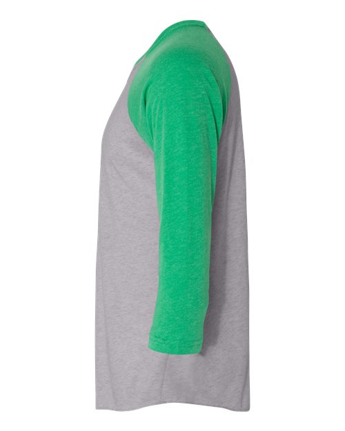 Next Level 6051 Envy Sleeves/ Premium Heather Body — direct side