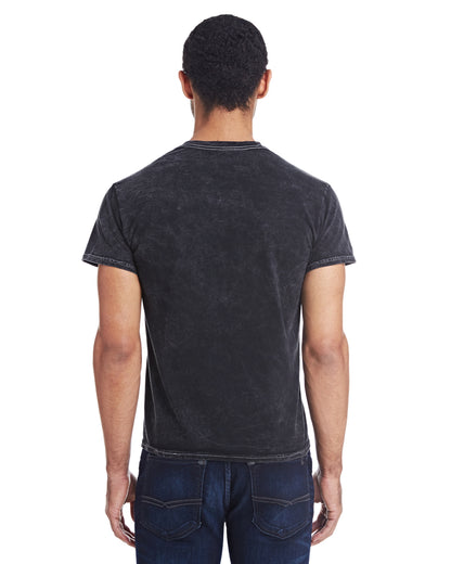 Unisex 100% Cotton Vintage Wash T-Shirt - Mineral Black