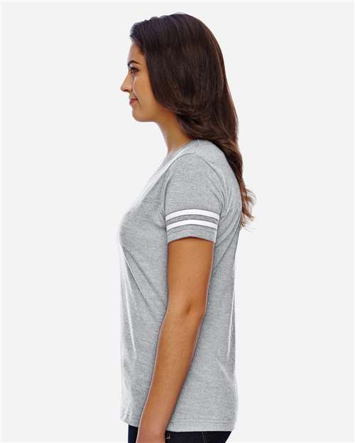 LAT 3537 Vintage Heather/ White — on model side