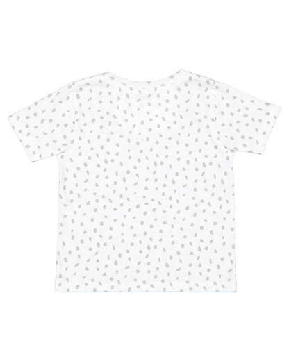 Toddler Fine Jersey T-Shirt - White Spot