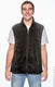 Harriton M985 - Unisex Fleece Vest - Black